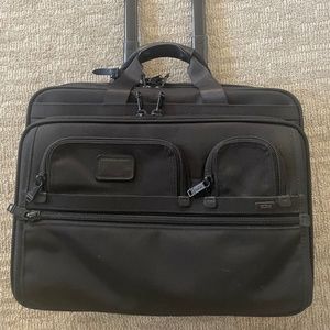 Tumi Alpha Deluxe 4 Wheel Laptop Case